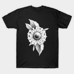 sunflower <3 (black and grey) T-Shirt